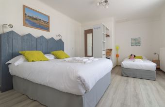 Chambre Triple hôtel Esperanza Noirmoutier