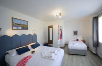Chambre Triple hôtel Esperanza Noirmoutier