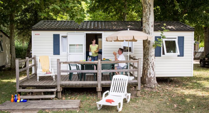 Mobil Home Evasion 6 Personnes Camping Beau Rivage