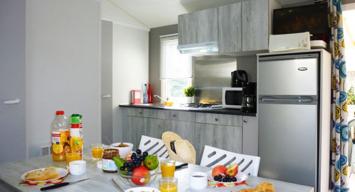 Mobil-home Plaisance camping Les Peupliers