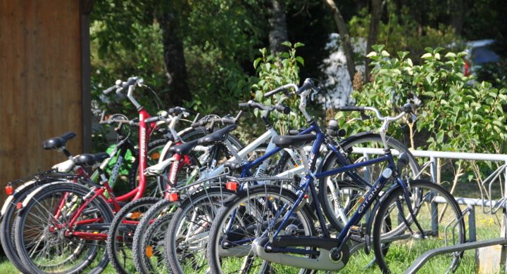 Camping la Mignardière - Destination Châteaux de la Loire - Location de vélos