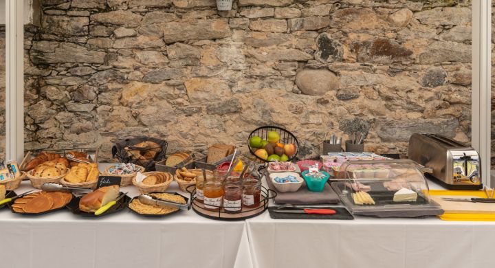 Petit-déjeuner hôtel Esperanza Noirmoutier