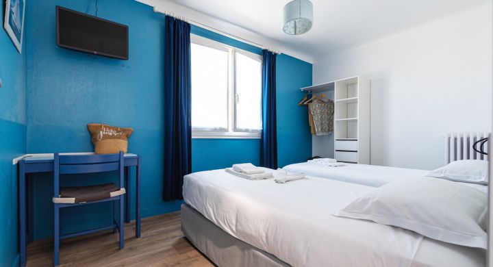 Chambre Twin Cabine hôtel Esperanza Noirmoutier