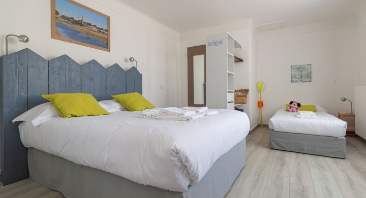 Chambre Triple hôtel Esperanza Noirmoutier