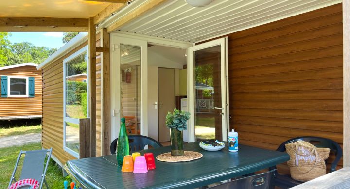 Mobil-home Loggia Eco camping Le Petit Rocher