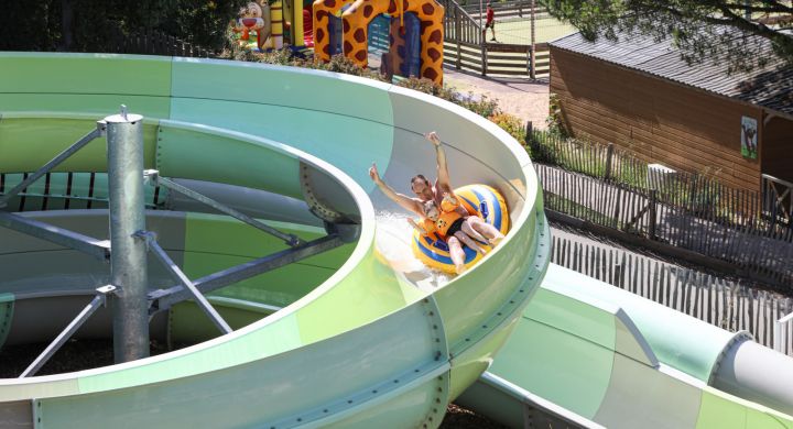 Toboggans camping Le Petit Rocher