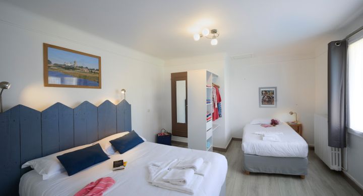 Chambre Triple hôtel Esperanza Noirmoutier