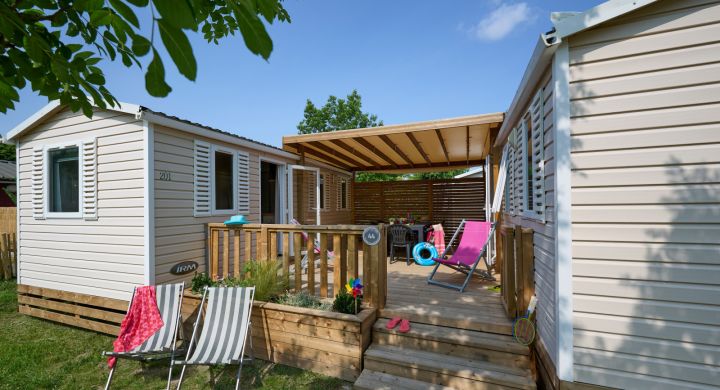 Mobil-home Tribu 8 personnes camping La Mignardière