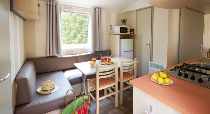 Mobil-home Tribu 8 personnes camping La Mignardière