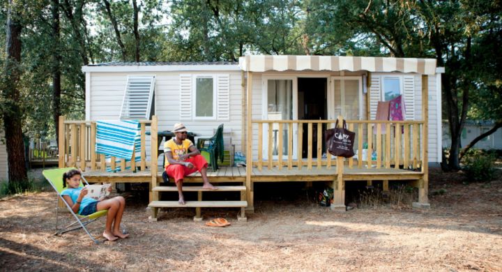 Mobil-home Famille camping Signol