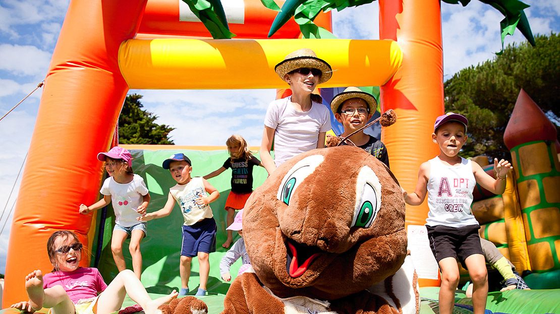 Jeux d'enfants à l'Île de Ré