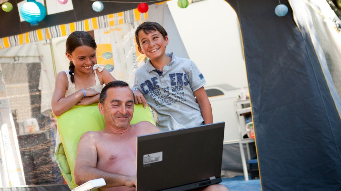 Wifi camping Park er Lann Quiberon