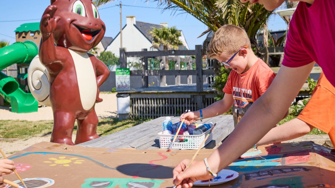 Club enfants camping Park Er Lann Presqu'île de Quiberon