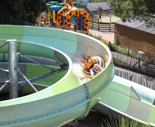 camping piscine couverte toboggan vendée
