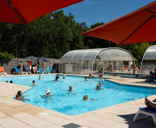 Piscine camping La Mignardière