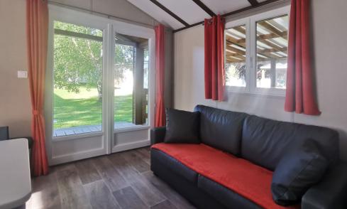 Chalet Vanille camping Les Chalands Fleuris