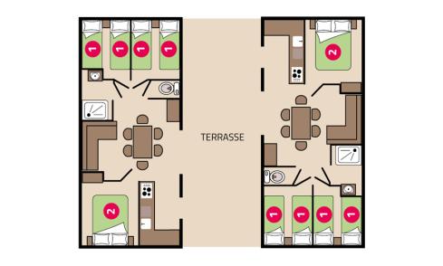 Mobil-home Tribu Clim Camping Signol