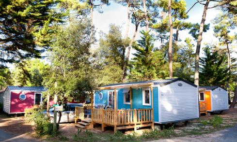 Mobil-home Famille Clim Éco camping Signol