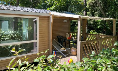 Mobil-home Loggia camping Le Petit Rocher